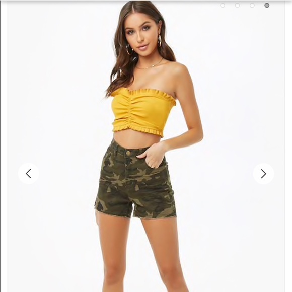 Ruffle tube top - Picture 2 of 3